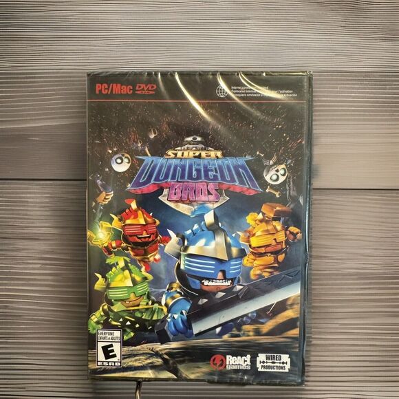 Super Dungeon Bros PC Mac DVD ROM Co-Op Brawler Game New Sealed E - Picture 1 of 6